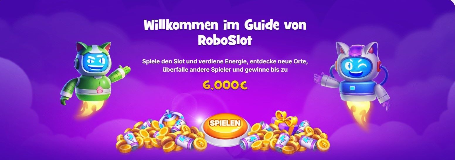 Anmeldung bei Robocat Casino